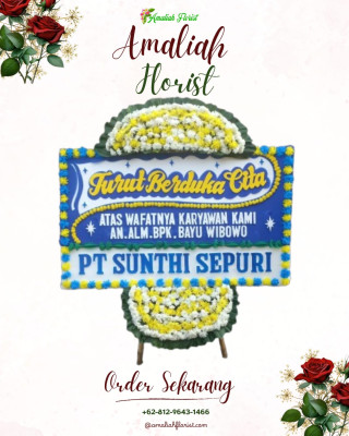 Papan Bunga Duka di Debong Lor
