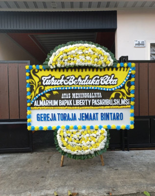 Papan Bunga Duka di Debong Lor