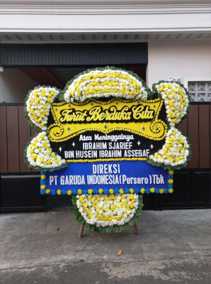 Papan Bunga Duka di Debong Lor